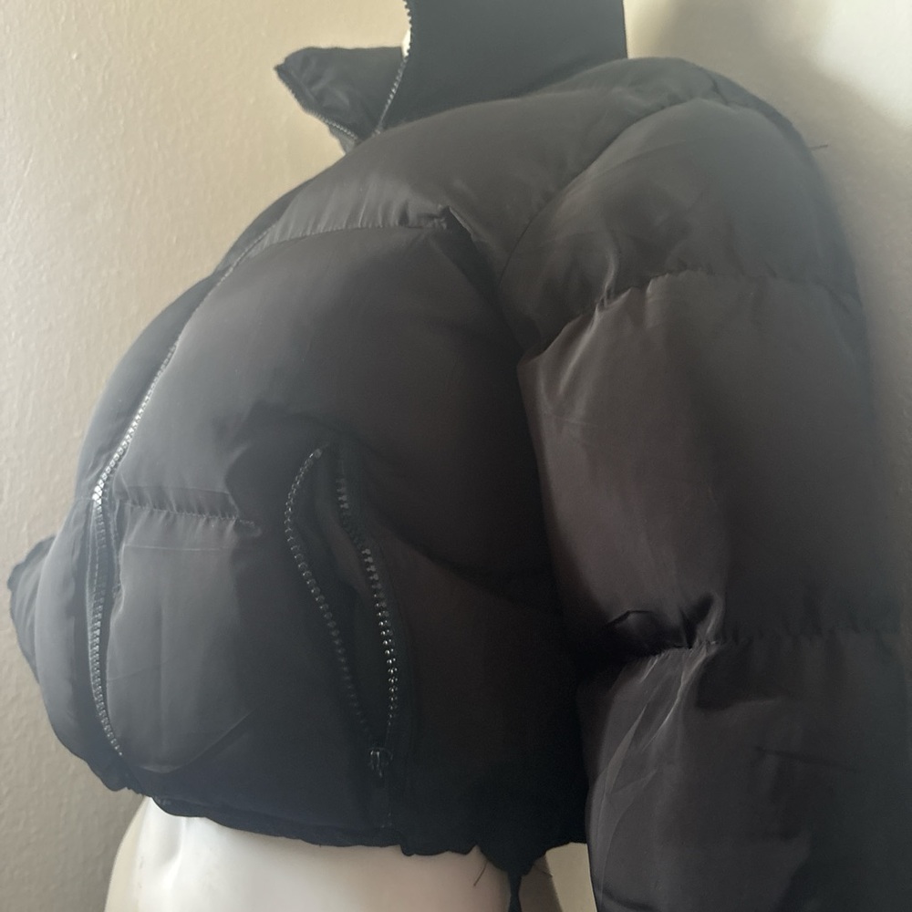 Women's Black Puffer Jacket